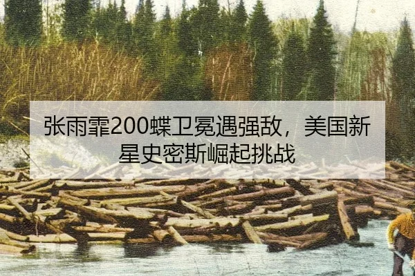 张雨霏200蝶卫冕遇强敌，美国新星史密斯崛起挑战